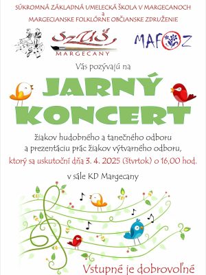Jarný koncertPlagát 2025